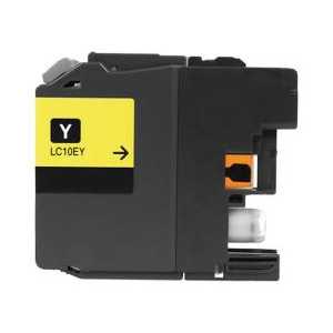 Compatible Brother LC10EY XXL Yellow ink cartridge, Super High Yield
