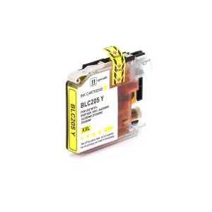 Compatible Brother LC205Y XXL Yellow ink cartridge, Super High Yield