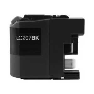 Compatible Brother LC207BK XXL Black ink cartridge, Super High Yield