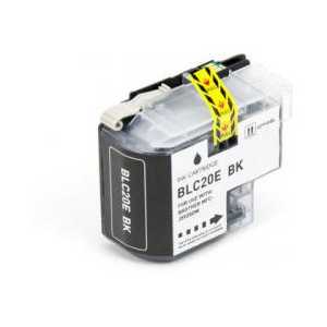 Compatible Brother LC20EBK XXL Black ink cartridge, Super High Yield