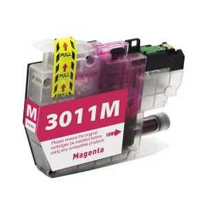 Compatible Brother LC3011M Magenta ink cartridge