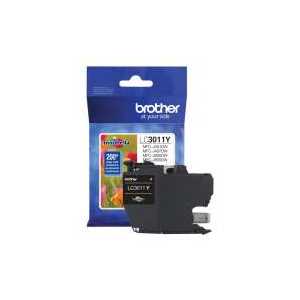 Original Brother LC3011Y Yellow ink cartridge