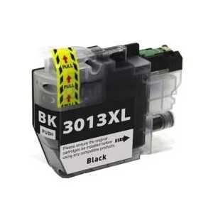 Compatible Brother LC3013BK XL Black ink cartridge, High Yield