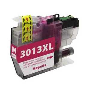 Compatible Brother LC3013M XL Magenta ink cartridge, High Yield