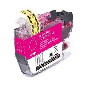 Compatible Brother LC3017M XL Magenta ink cartridge, High Yield