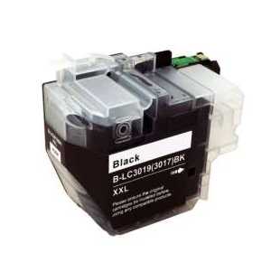 Compatible Brother LC3019BK XXL Black ink cartridge, Super High Yield