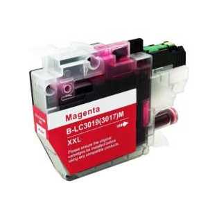 Compatible Brother LC3019M XXL Magenta ink cartridge, Super High Yield
