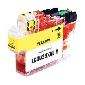 Compatible Brother LC3029Y XXL Yellow ink cartridge, Super High Yield