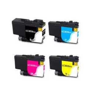 Compatible Brother LC3039 XXL ink cartridges, Ultra High Yield, 4 pack