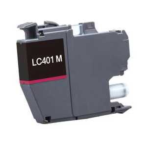 Compatible Brother LC401M Magenta ink cartridge
