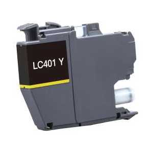 Compatible Brother LC401Y Yellow ink cartridge