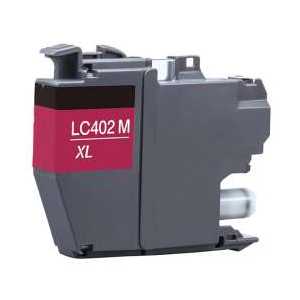 Compatible Brother LC402M XL Magenta ink cartridge, High Yield