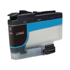 Compatible Brother LC404C Cyan ink cartridge
