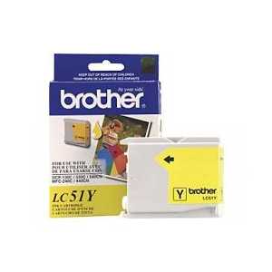 Original Brother LC51Y Yellow ink cartridge