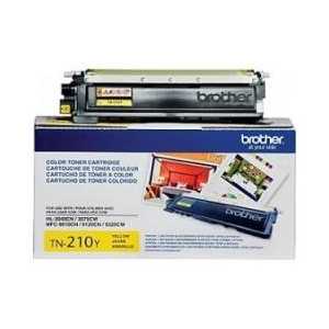 Original Brother TN210Y Yellow toner cartridge, 1400 pages