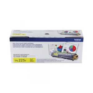Original Brother TN225Y Yellow toner cartridge, High Yield, 2200 pages