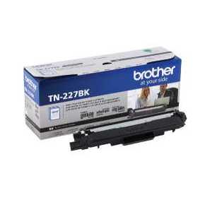 Original Brother TN227BK Black toner cartridge, 3000 pages