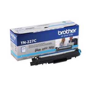 Original Brother TN227C Cyan toner cartridge, 2300 pages