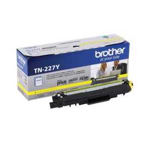 Original Brother TN227Y Yellow toner cartridge, 2300 pages