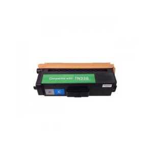 Compatible Brother TN336C Cyan toner cartridge, High Yield, 3500 pages