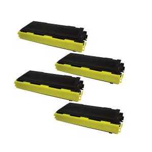 Compatible Brother TN350 toner cartridges, 4 pack