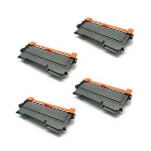Compatible Brother TN450 toner cartridges, Jumbo Yield, 4 pack