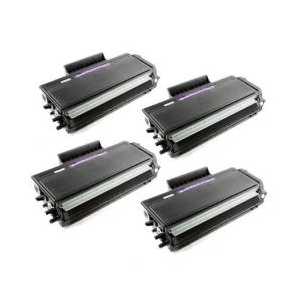 Compatible Brother TN650 toner cartridges, High Yield, 4 pack