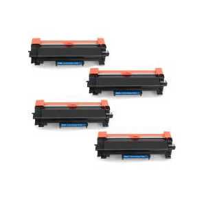 Compatible Brother TN760 toner cartridges, High Yield, 4 pack