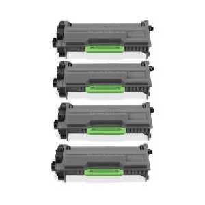Compatible Brother TN850 toner cartridges, High Yield, 4 pack