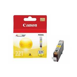 Original Canon CLI-221Y Yellow ink cartridge, 2949B001