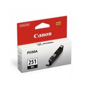 Original Canon CLI-251BK Black ink cartridge, 6513B001