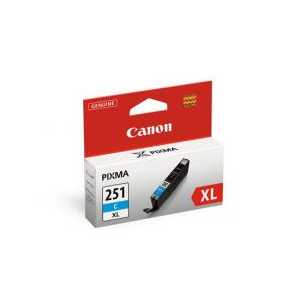 Original Canon CLI-251C XL Cyan ink cartridge, 6449B001