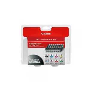 Original Canon CLI-8 ink cartridges, 0620B015, 8 pack