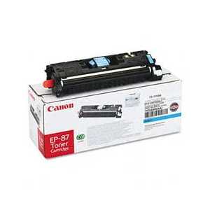 Original Canon EP-87 Cyan toner cartridge, 7432A005AA, 4000 pages