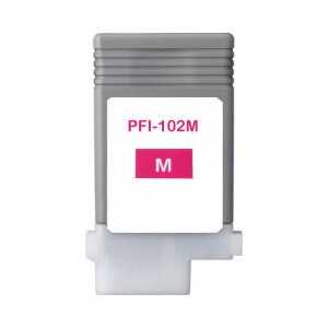 Compatible Canon PFI-102M Magenta ink cartridge