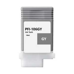 Compatible Canon PFI-106GY Gray ink cartridge