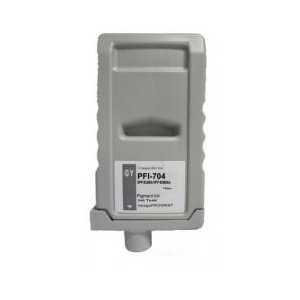 Compatible Canon PFI-704GY Gray ink cartridge