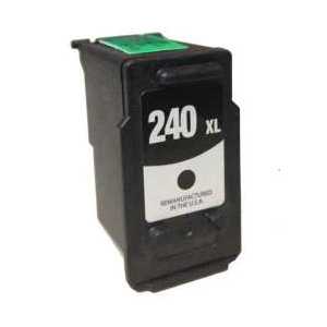 Remanufactured Canon PG-240XL Black ink cartridge, High Yield