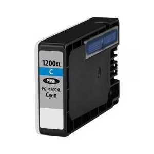 Compatible Canon PGI-1200C XL Cyan ink cartridge, High Yield