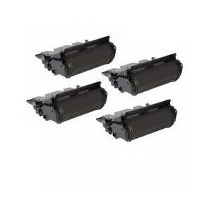 Compatible Dell 5230, 5350 toner cartridges, High Yield, 4 pack