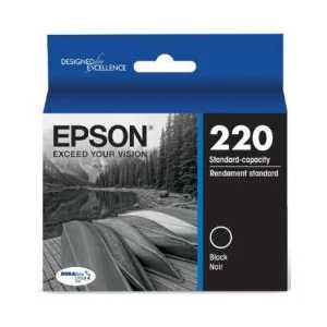 Original Epson 220 Black ink cartridge, T220120