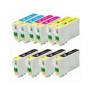 Remanufactured Epson 60 ink cartridges, 10 pack