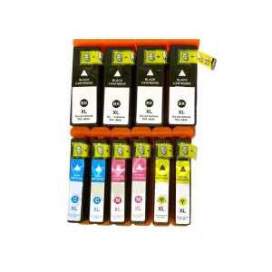 Remanufactured Epson 68, 69 ink cartridges, 10 pack