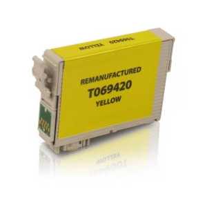 Remanufactured Epson 69 Yellow ink cartridge, T069420