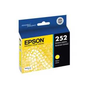 Original Epson 252 Yellow ink cartridge, T252420