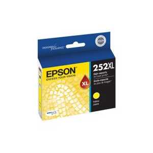 Original Epson 252XL Yellow ink cartridge, High Capacity, T252XL420