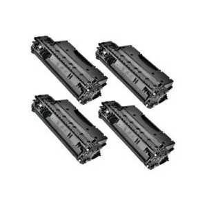 Compatible HP 05X toner cartridges, High Yield, CE505X, 4 pack