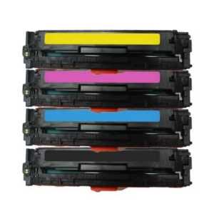 Compatible HP 131A toner cartridges, 4 pack