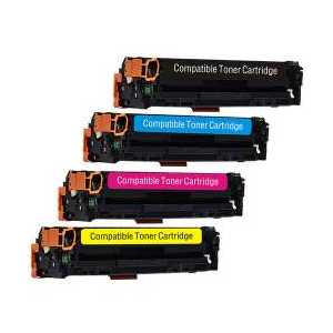 Compatible HP 131X, 131A toner cartridges, High Yield, 4 pack