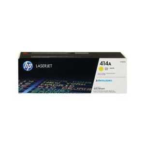 Original HP 414X Yellow toner cartridge, W2022A, 2100 pages